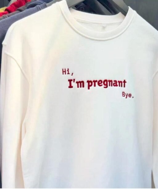 Alternative view of I’m Pregnant Sweatshirt